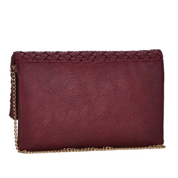 🏷 SALE - Woven Wine Clutch Crossbody - Picture 3 of 6